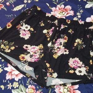 floral shorts shorts